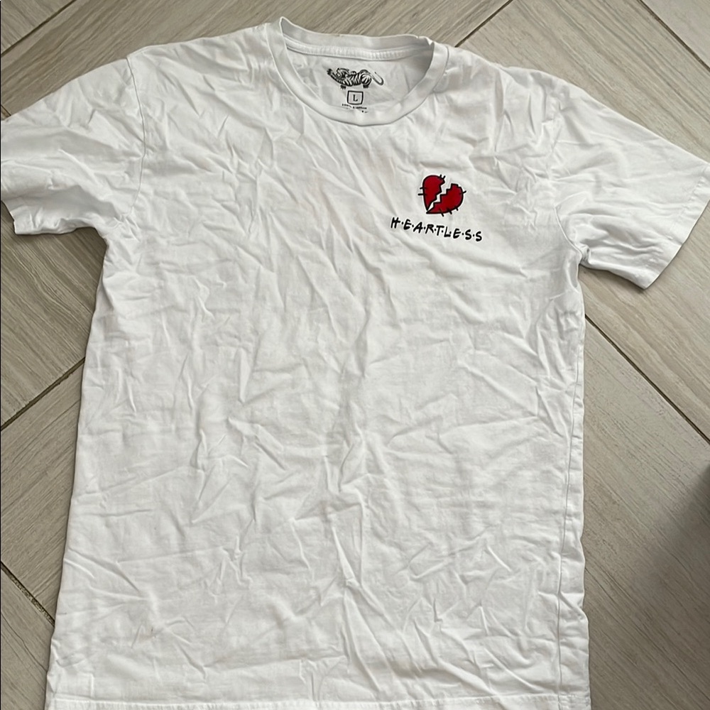 Heartless White T-Shirt